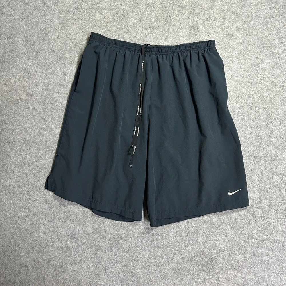Nike Running Challenger‎ Shorts Mens XL Black Lightweight Athletic 7